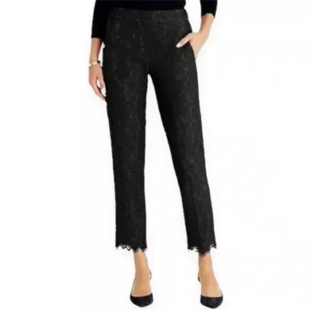 J. Crew pull-on Easy Lace pants